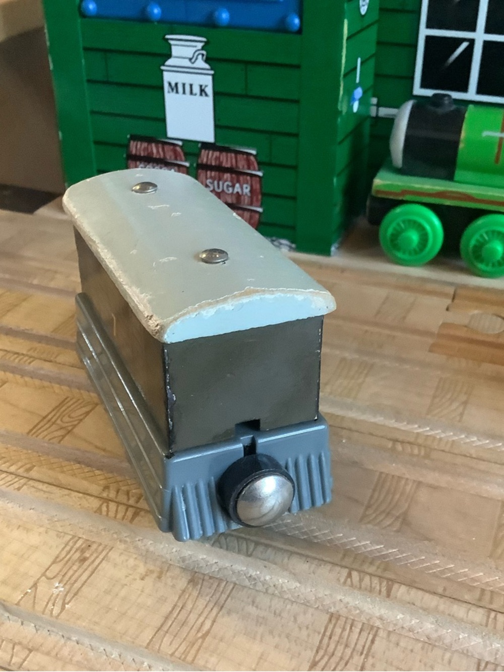 Toby Tram Engine Thomas the Train Wooden Railway Friends 1996 Learning Curve - Picture 3 of 5